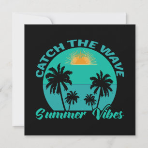 Attrapez la vague Vibes d'été
