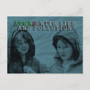 ATWAR avec carte postale LIES