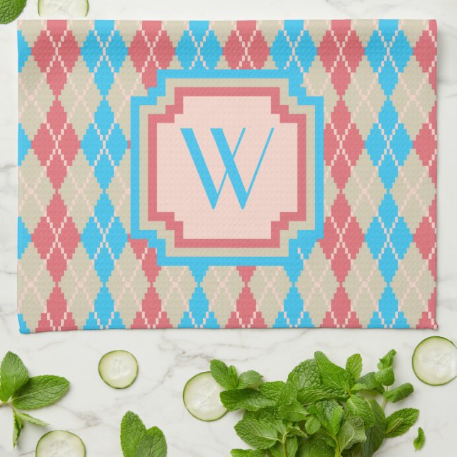 Au Beach Jacquard Serviette de cuisine (Plié)