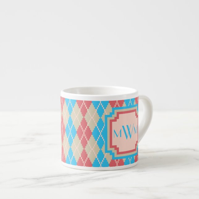 Au Beach Jacquard Spécialité Mug (Devant droit)