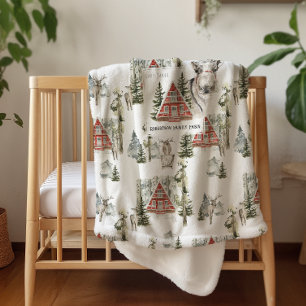 Au Cabine   Nom de famille Couverture de Noël