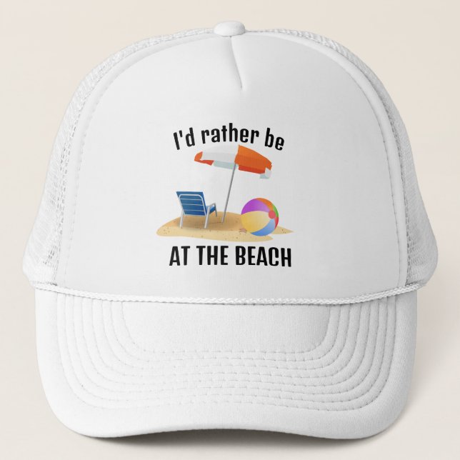 Au Casquette Beach Design (Devant)
