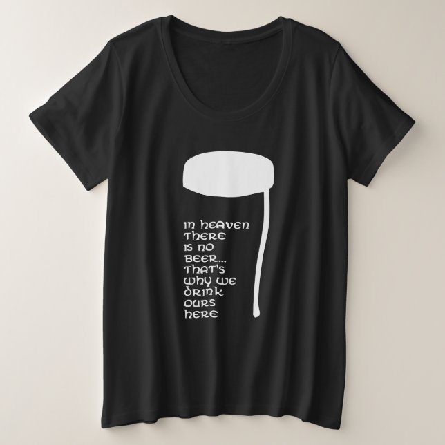 Au Ciel il n'y a pas de bière (Design devant)