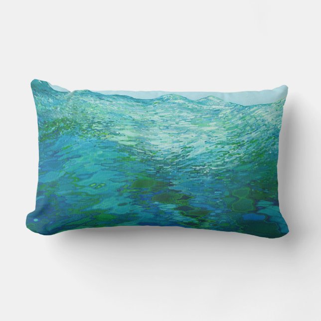Au coussin lombaire de plage côtière de mer par (Recto)