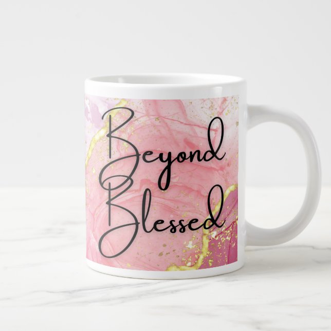Au-delà de la bienheureuse- Mug Jumbo (20 oz)- Cad (Droite)