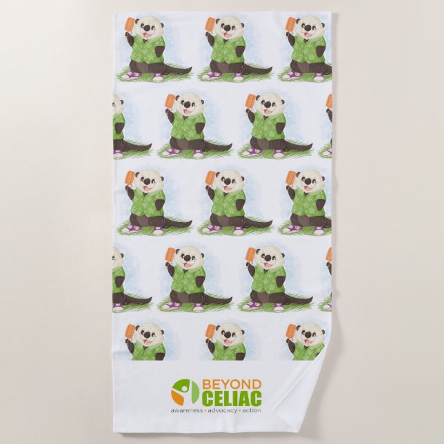 Au delà de la serviette de plage coeliaque (Devant)