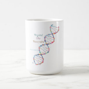 ☕ au-delà des Basepairs   Mug de science classique