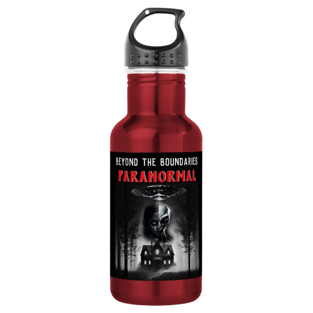 Au-delà des limites Bouteille d'eau Paranormal V2 (Devant)