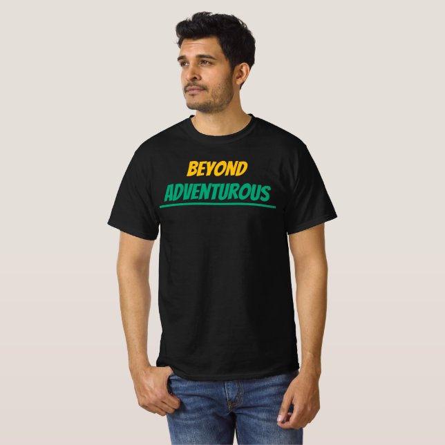 Au-delà du T-shirt aventurier (Devant entier)