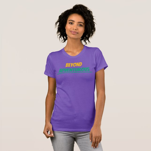 Au-delà du T-shirt aventurier (Devant entier)