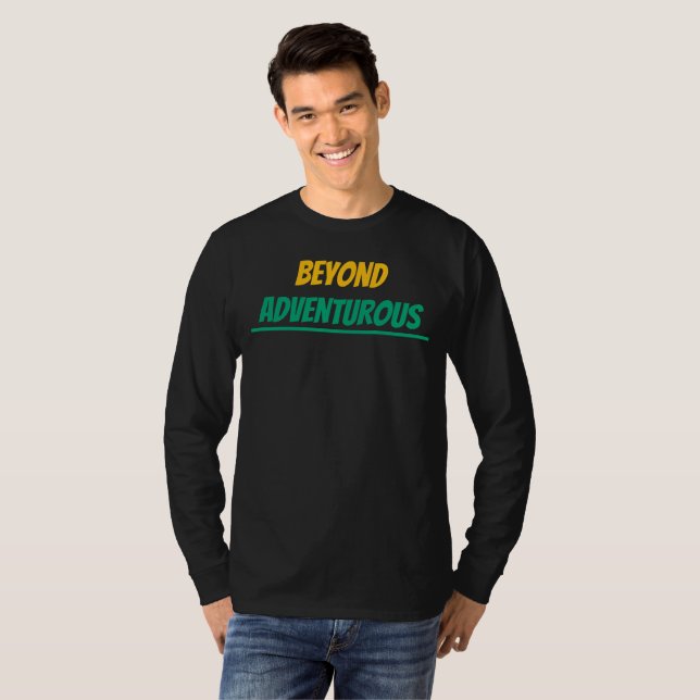 Au-delà du T-shirt aventurier (Devant entier)