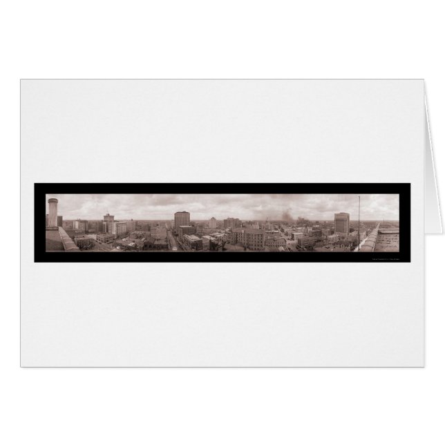 Au-dessus de Keystone Houston Photo 1924 (Devant horizontal)