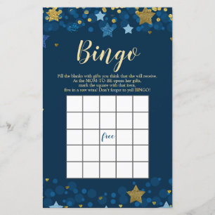 Au-dessus de la lune Baby shower Gold Parties scin