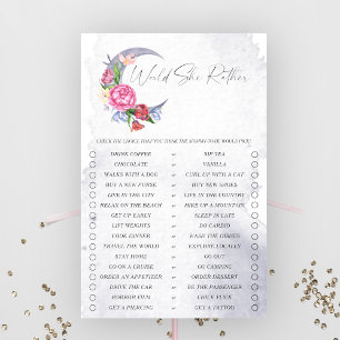 Au-dessus de la lune elle préférerait jouer