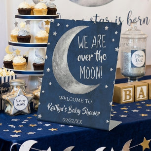 Au-dessus de la Lune Panneau de bienvenue pour l