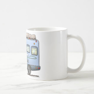 Au-dessus de la tasse de campeur de cabine