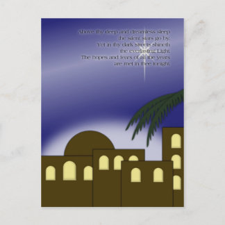 "Au-dessus de ta profondeur..." Carte postale