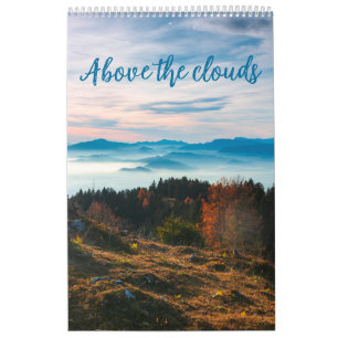 Au-dessus du calendrier des nuages