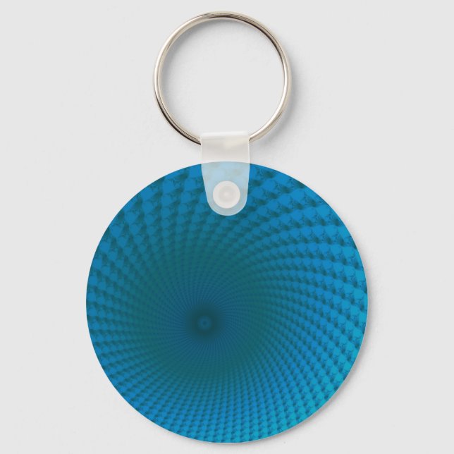Au fond de la mer bleue profonde porte-clés (Recto)