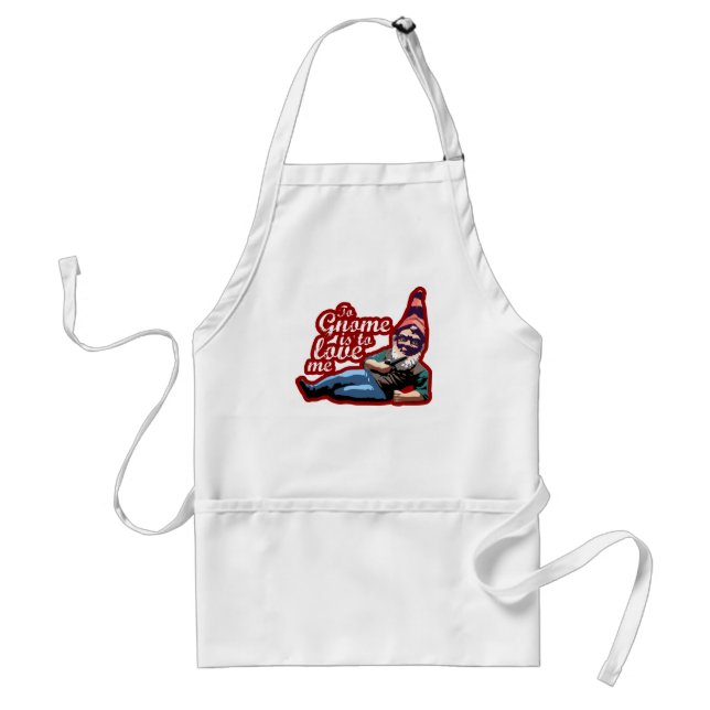 Au gnome je tablier de $21,95 (3 couleurs (Devant)