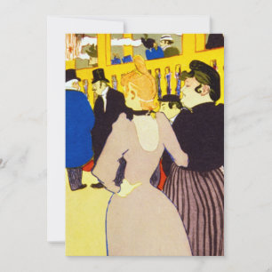 Au Nightclub par Toulouse Lautrec, Art Vintage