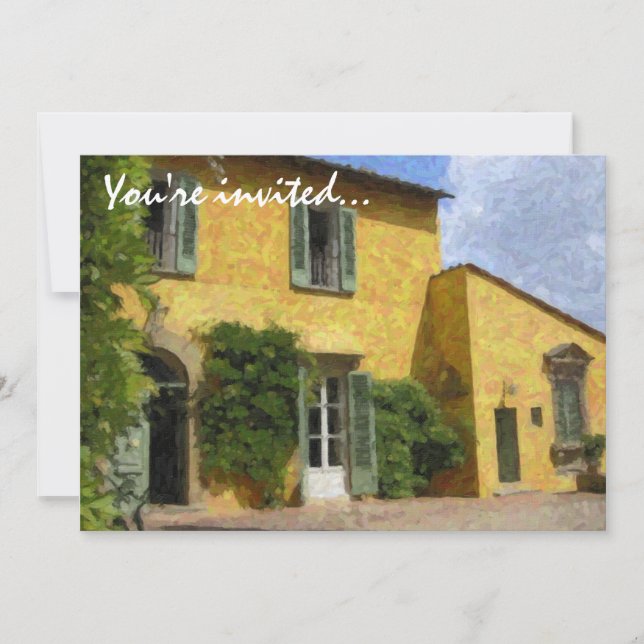 Au nord des invitations de partie de l'Italie (Devant)