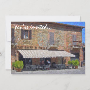 Au nord des invitations de partie de l'Italie