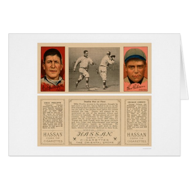Au Premier Giants Pirates Baseball 1912 (Devant horizontal)