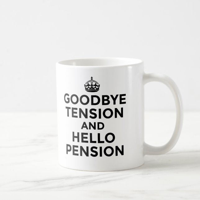 AU REVOIR TENSION ET BONJOUR TASSE DE PENSION (Droite)