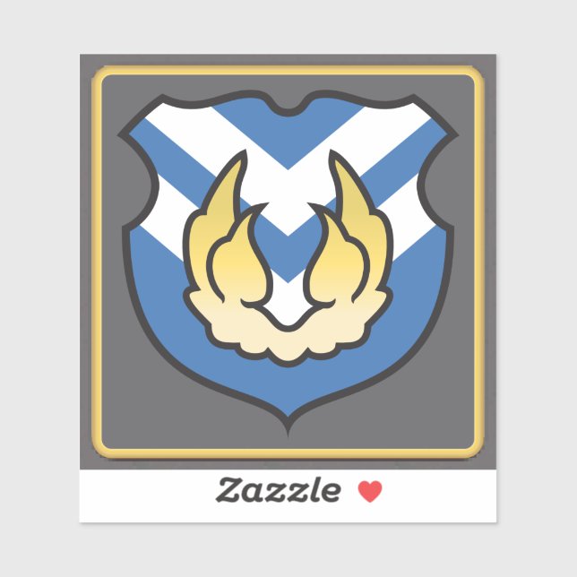 Aube de Archadia FC Logo Petit Sticker en Vinyl (Feuille)