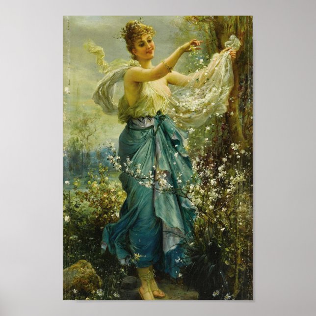 Aube de Hans Zatzka - poster (Devant)