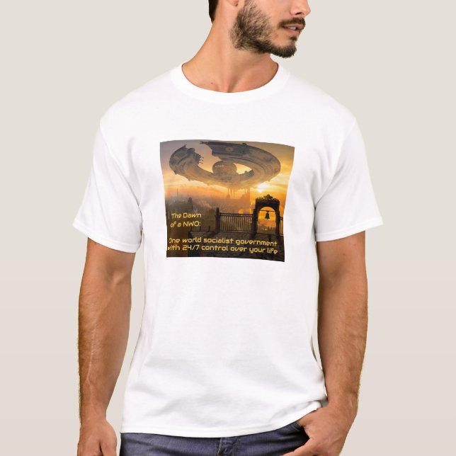 Aube d'un T-shirt NWO (lumière) (Devant)