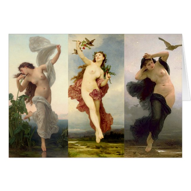 Aube, jour, crépuscule - Bouguereau (Devant horizontal)