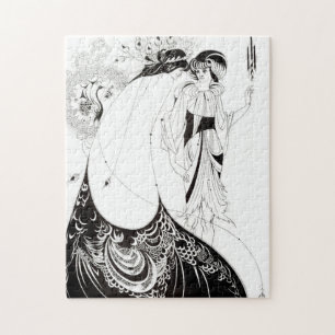 Aubrey Beardsley Le Puzzle des jupes de Peacock