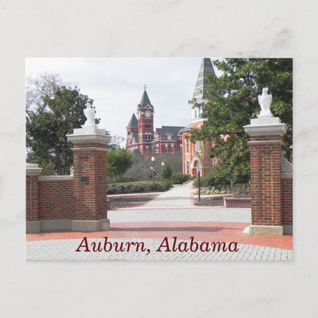 Auburn Alabama — carte postale (Devant)
