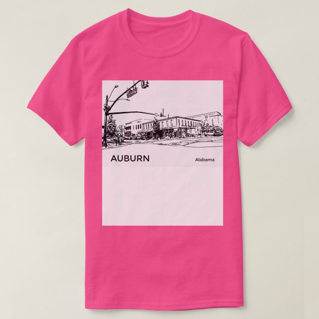 Auburn Alabama TShirt (Design devant)