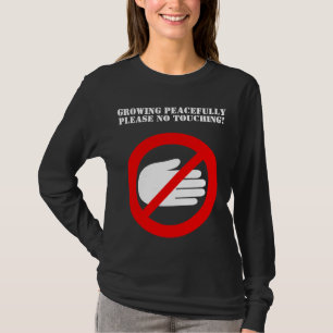 Aucun contact svp du T-shirt de maternité