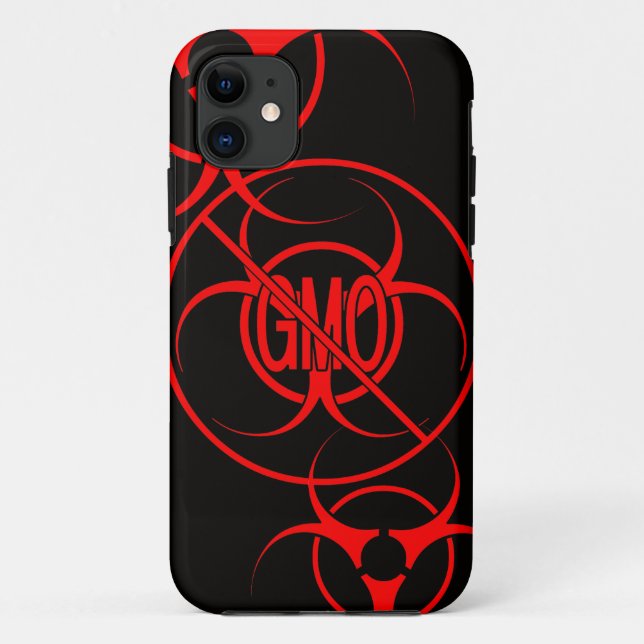 Aucun Coque OGM iPhone5 Biodanger coque iphone ali (Dos)