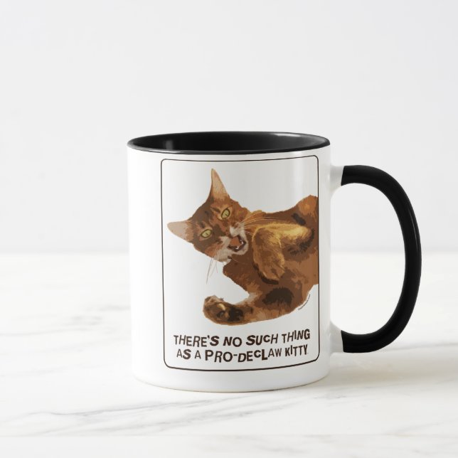 Aucun Declaw la tasse de sonnerie de Kitty (Droite)