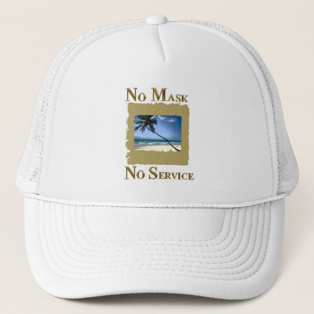 AUCUN MASQUE AUCUN SERVICE CASQUETTE FLORIDA (Devant)