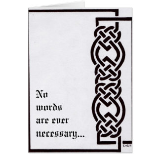 Aucun mot n'est jamais nécessaire…