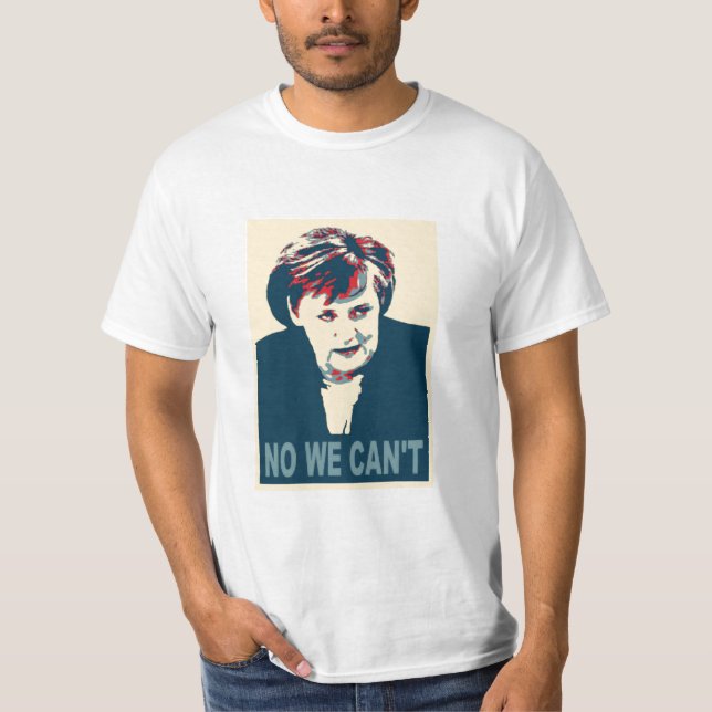 Aucun nous ne pouvons pas T-shirt (Devant)