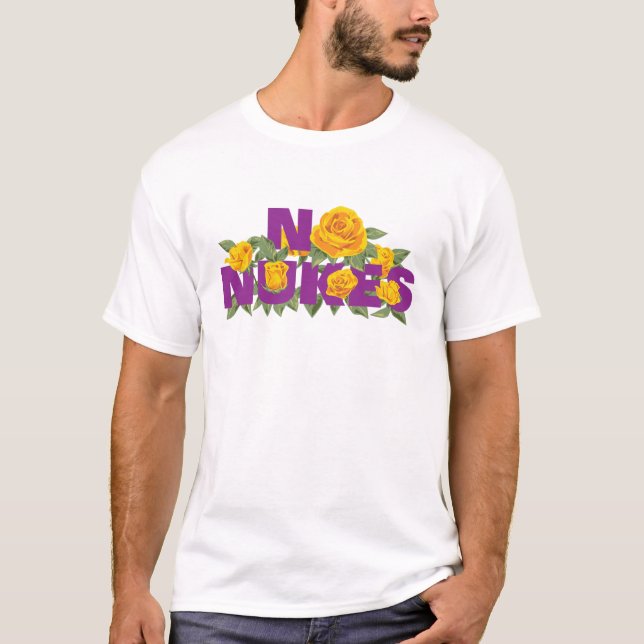 AUCUN NUKES - T-shirt MISSION ROSE (Devant)