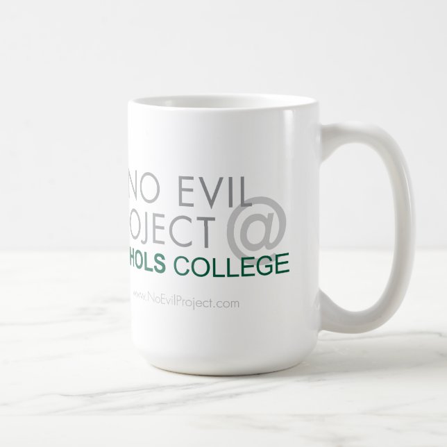 Aucun projet maléfique @ Nichols College Mug - Exp (Droite)