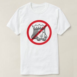AUCUN ROI - Manifestation de Trump - T-shirt