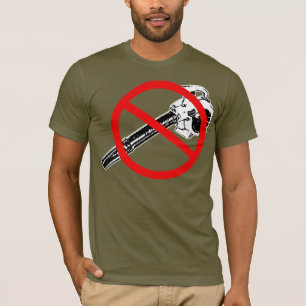 Aucun T-shirt de ventilateurs de feuille