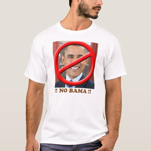 Aucun T-shirt d'Obama (Devant)