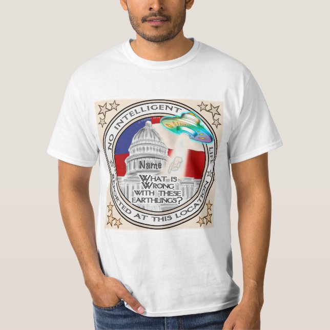 Aucun T-shirt Intelligent Life (Devant)