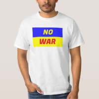 AUCUNE GUERRE T-shirt de base masculin