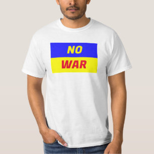 AUCUNE GUERRE T-shirt de base masculin